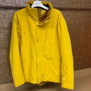 Men's Yellow Ski Jacket